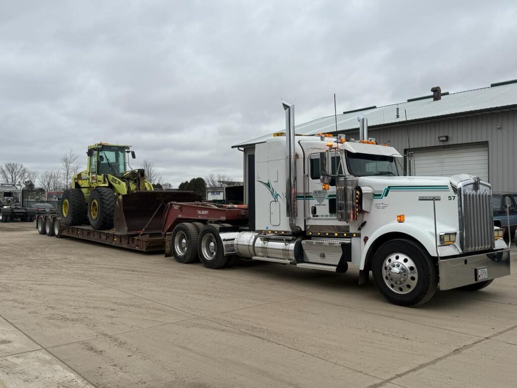 heavy equipment transportation